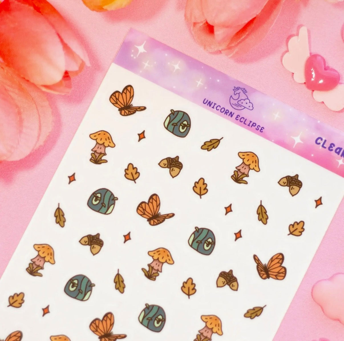 Forest Finds Clear Deco Sticker Sheet