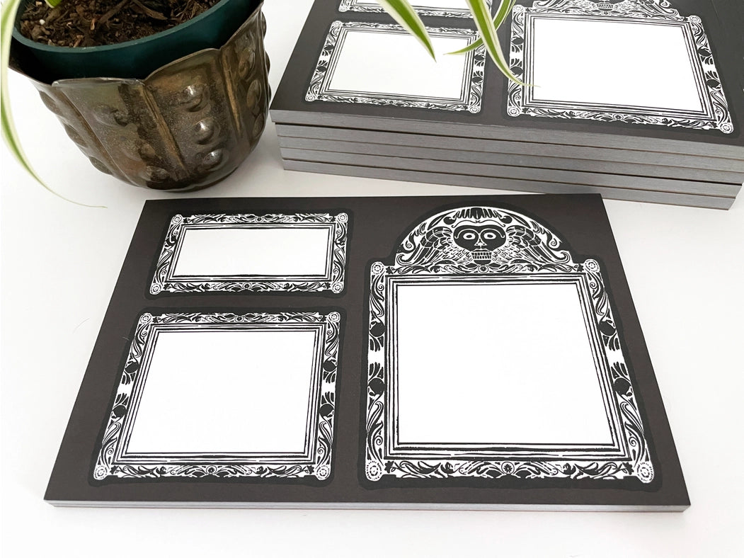 Gravestone Notepad Planner