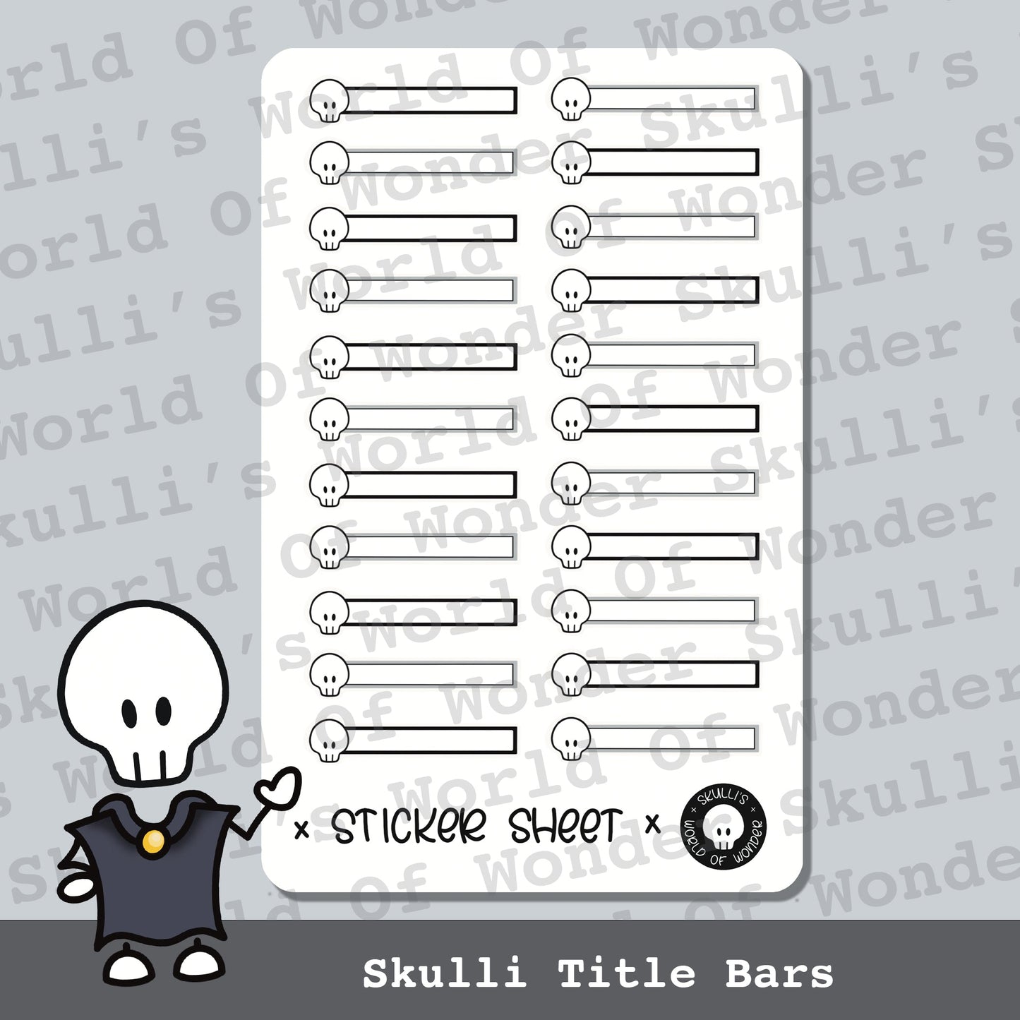 Skulli Title Bars