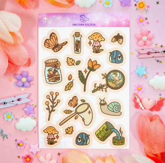 Forest Finds Sticker Sheet