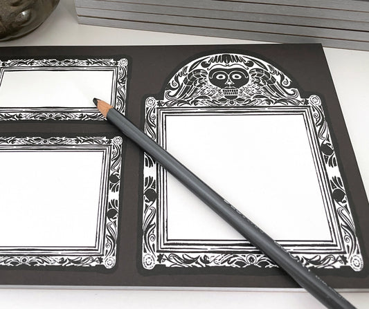 Gravestone Notepad Planner