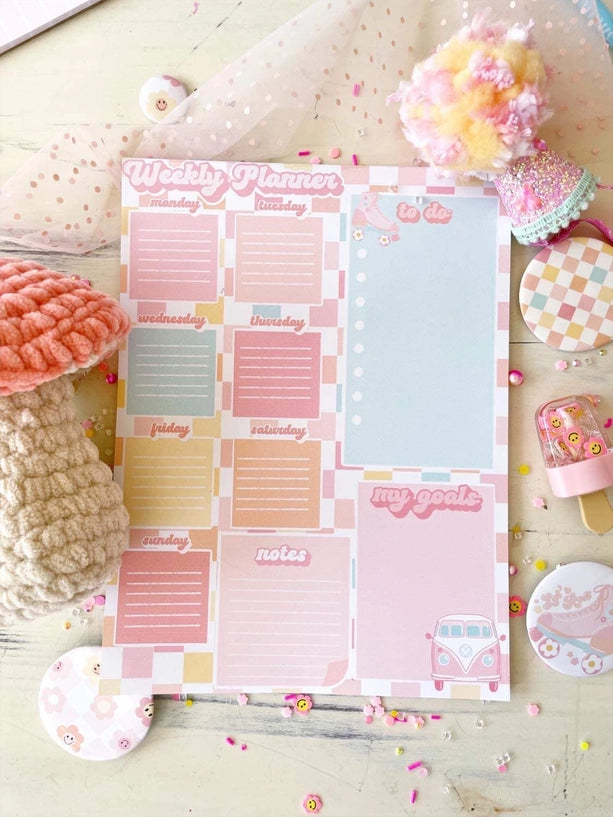 Retro Weekly Planner