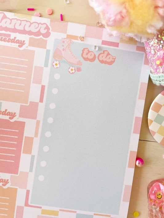 Retro Weekly Planner