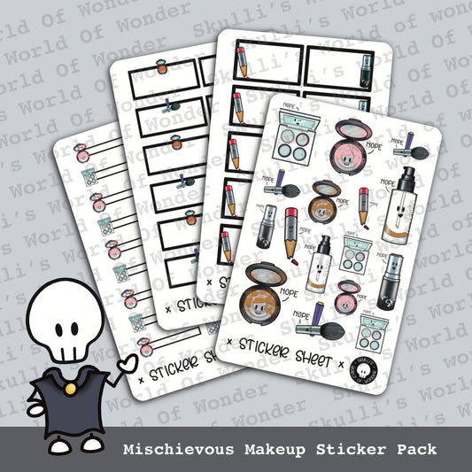 Mischievous Makeup Sticker Pack