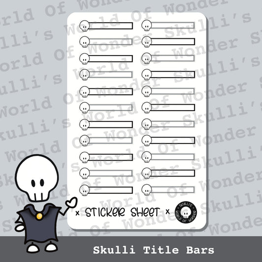 Skulli Title Bars