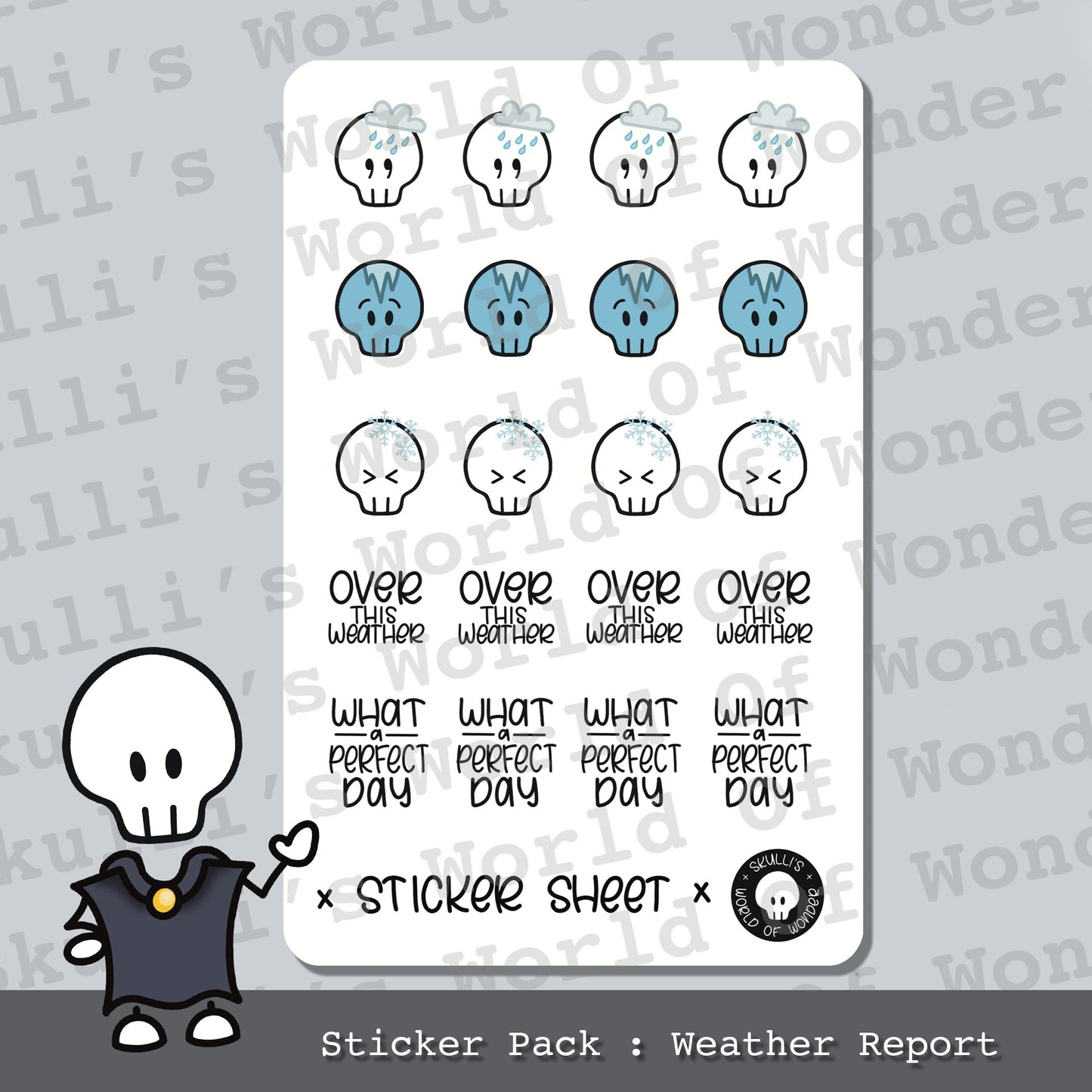 Weather Report Sticker Pack