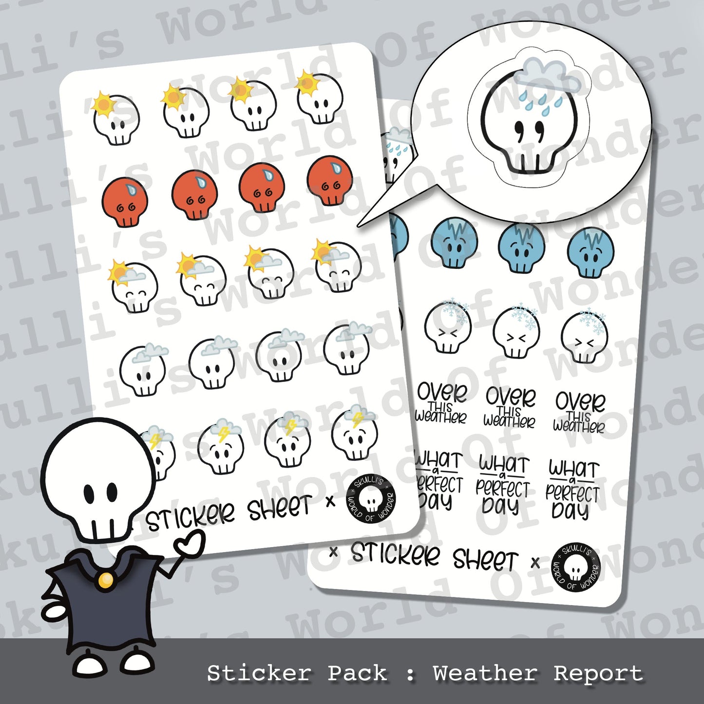 Weather Report Sticker Pack